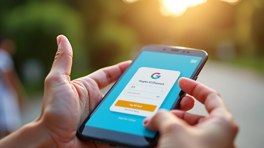 بطاقات ائتمان وهاتف ذكي يعرض تطبيق البنك والعمليات الآمنة